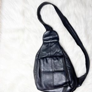 Dakota Leather Co. Mini Backpack/sling bag